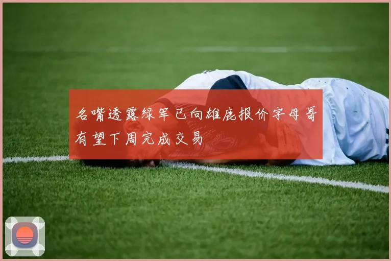 名嘴透露绿军已向雄鹿报价字母哥有望下周完成交易